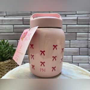 Paris Hilton ❤️Pink Bow 24oz Insulated Food Jar NWT